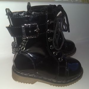 Black Rain Boots - Toddler size 6